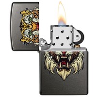 Aansteker Zippo Tiger Tattoo Design