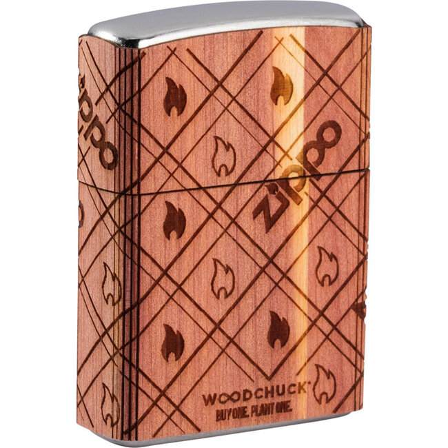 Aansteker Zippo Woodchuck All Around Flames