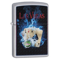 Lighter Zippo Las Vegas Smoking Aces