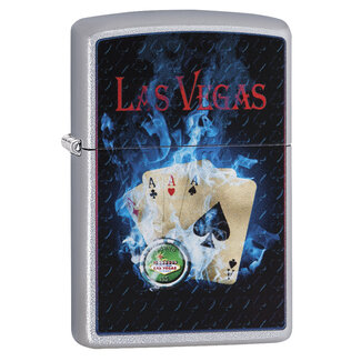 Zippo Lighter Zippo Las Vegas Smoking Aces