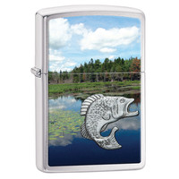 Aansteker Zippo Jumping Fish Emblem