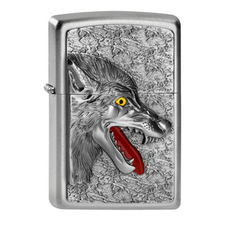 Zippo Lighter Zippo Wolf Emblem