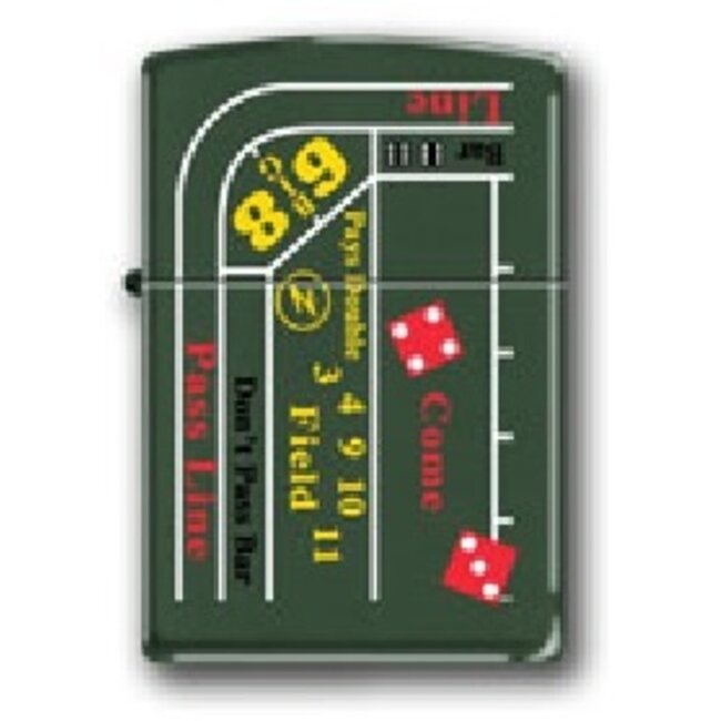 Lighter Zippo Gambling Table