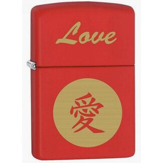 Zippo Aansteker Zippo Chinese Sign Love