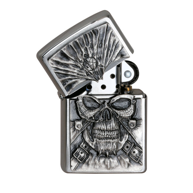Lighter Zippo Death Mask Emblem