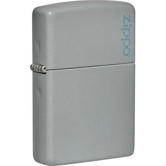 Zippo Lighter Zippo Flat Grey with Logo