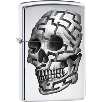 Zippo Aansteker Zippo 3D Skull