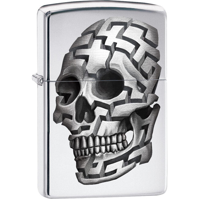 Zippo Aansteker Zippo 3D Skull