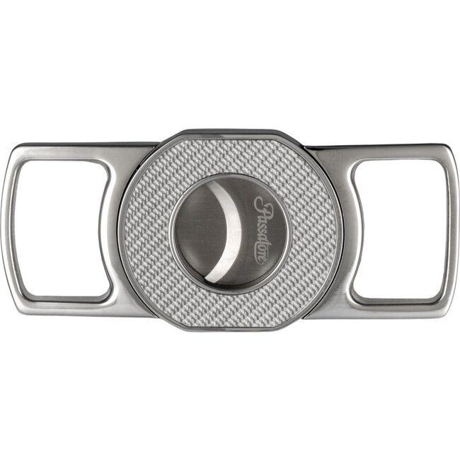 Cigar Cutter Passatore Chrome Carbon