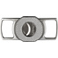 Passatore Cigar Cutter Passatore Chrome Carbon