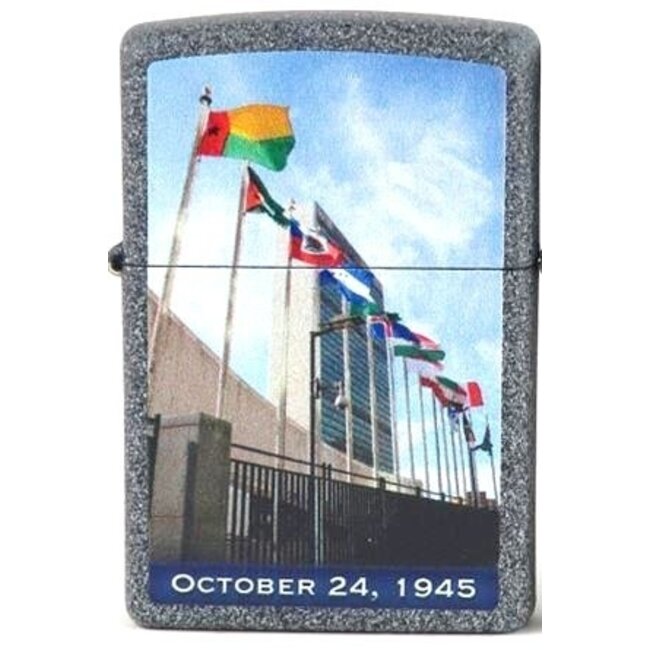 Zippo Lighter Zippo United Nations Oct. 24, 1945
