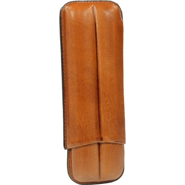Martin Wess Sigarenetui Light Brown 2 Robustos