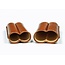 Martin Wess Sigarenetui Light Brown 2 Robustos