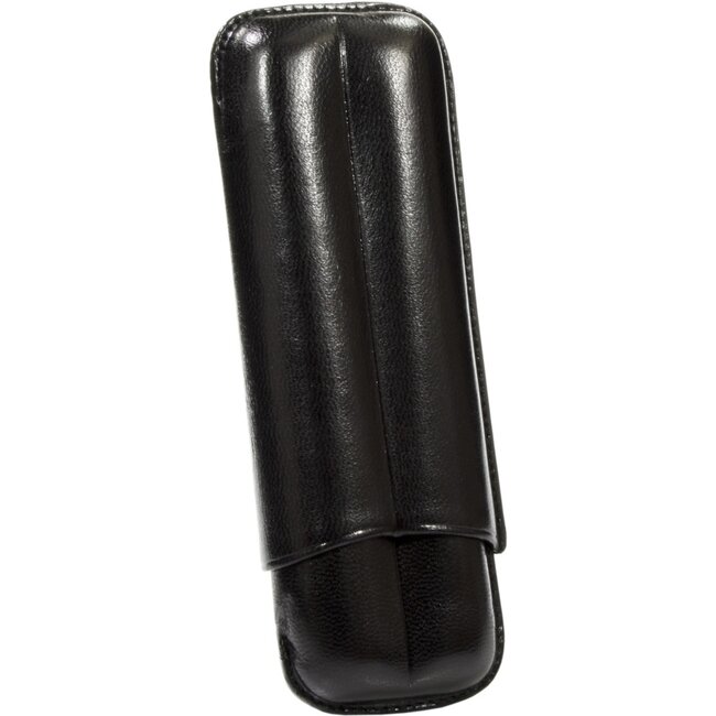 Martin Wess Cigar Case Black 2 Robustos