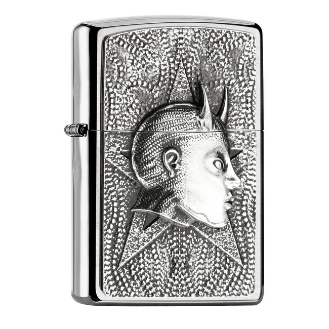 Zippo Lighter Zippo Female Devil Emblem