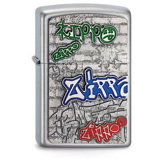 Zippo Lighter Zippo Graffiti Emblem
