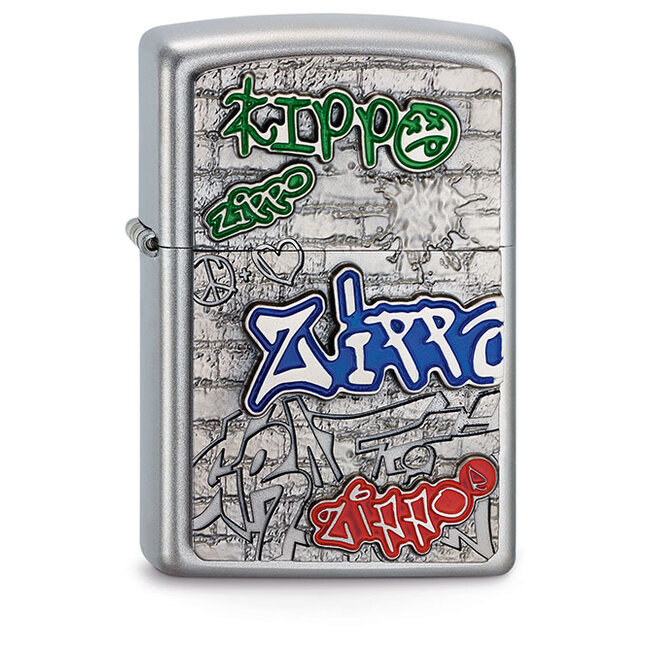 Zippo Lighter Zippo Graffiti Emblem