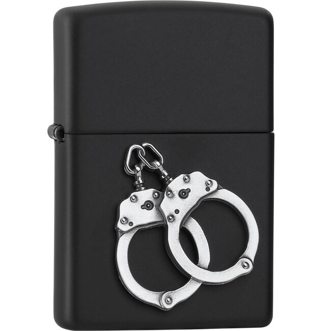 Lighter Zippo Handcuffs Emblem