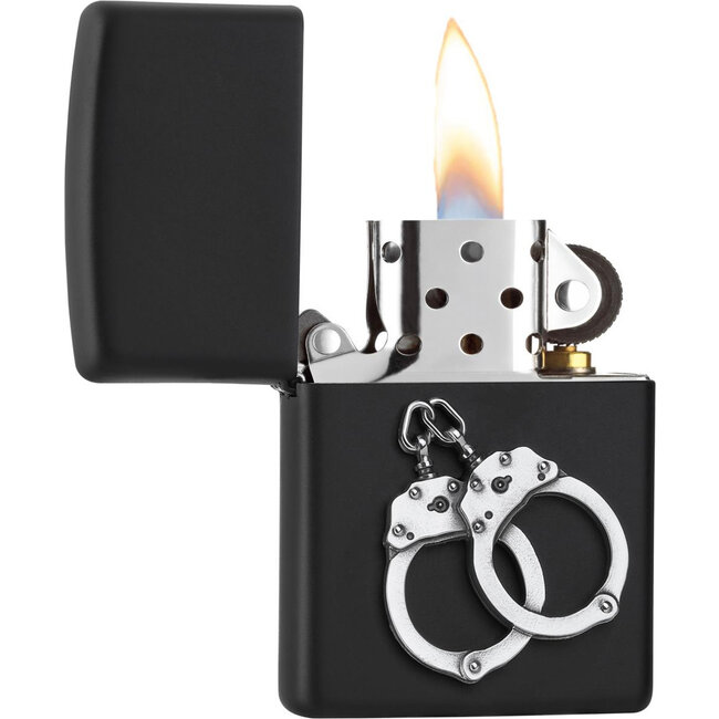 Lighter Zippo Handcuffs Emblem