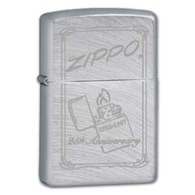 Zippo Lighter Zippo Chrome Arch 25th Anniversary