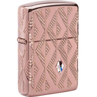 Zippo Lighter Zippo Armor Case Geometric Diamond