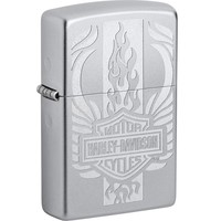 Aansteker Zippo Harley Davidson Logo Flame