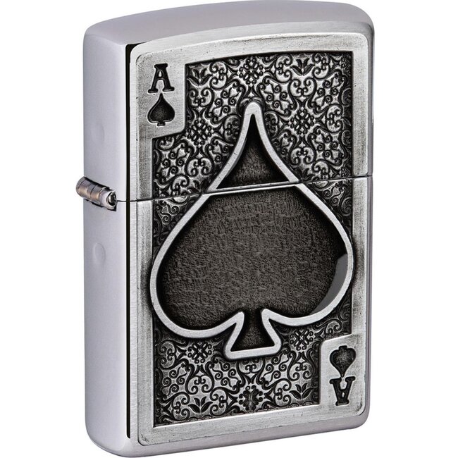 Lighter Zippo Ace of Spades Emblem