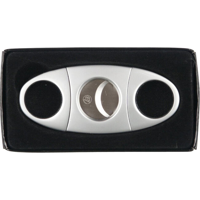 Cigar Cutter Matte Chrome