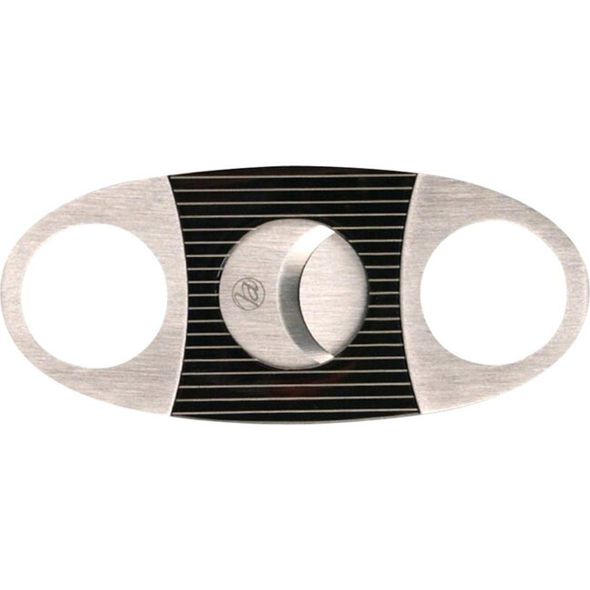 Cigar Cutter Satin Gun Stripes