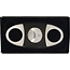 Cigar Cutter Satin Gun Stripes