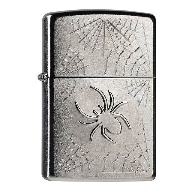 Lighter Zippo Stamped Spider