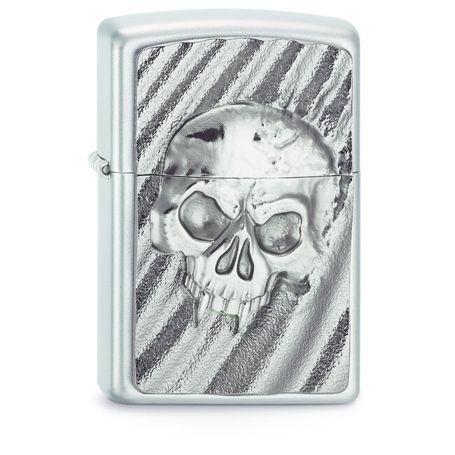 Lighter Zippo Desert Skull Emblem