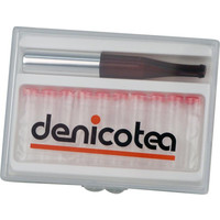 Denicotea Cigarette Holder Ejector Short Brown