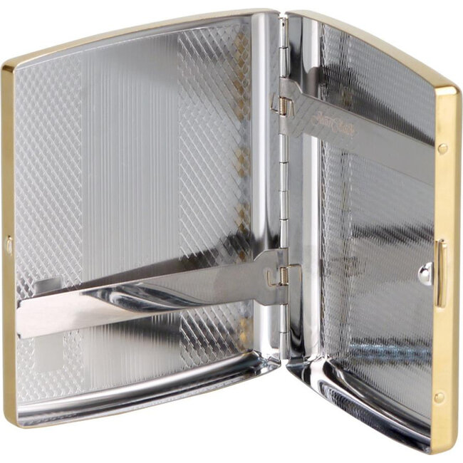 Cigarette Case Jean-Claude Gold Coloured Stripes