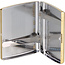 Cigarette Case Jean-Claude Gold Coloured Stripes