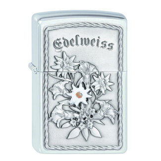 Zippo Lighter Zippo Edelweiss Emblem