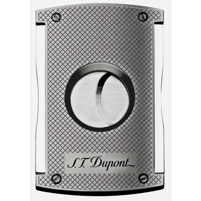 S.T. Dupont Cigar Cutter Dupont Maxijet Chrome Grid