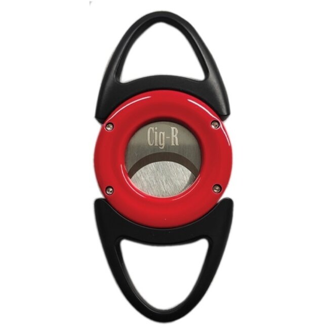 Cig-R Cigar Cutter Cig-R Bull's Eye Red