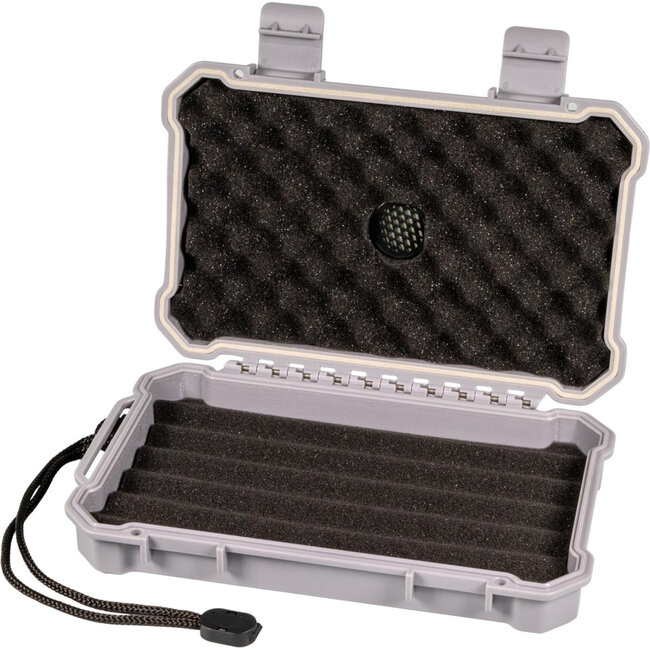 Passatore Travel Humidor 5 Cigars Grey