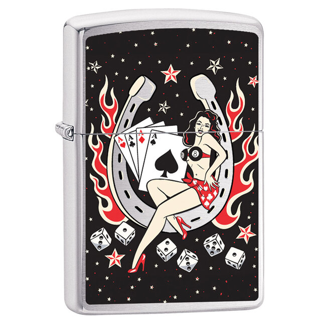 Lighter Zippo Lady Luck