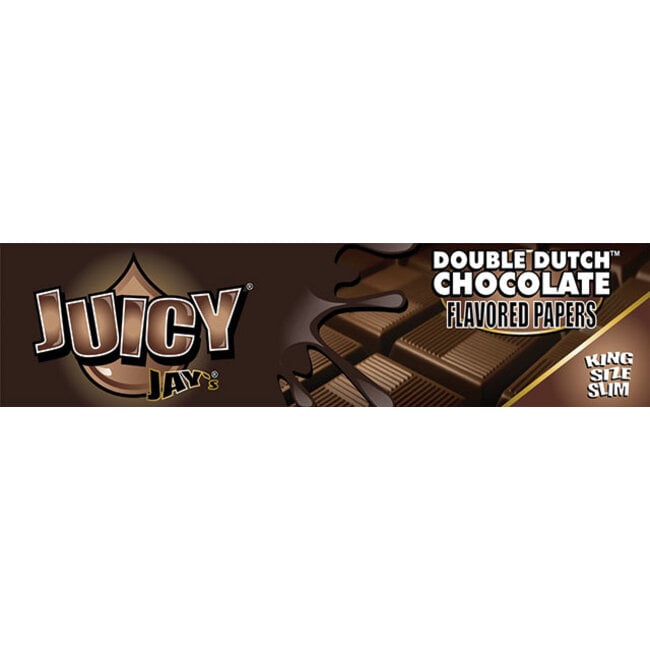 Juicy Jay's Juicy Jay's Double Dutch Chocolate Kingsize Slim Vloei