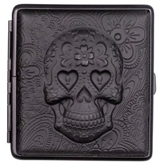 Sigarettenkoker Leather Skull Black