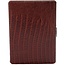 Cigarette Case Pearl Crocodile Brown