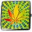 Cigarette Case Coloured Leaf E
