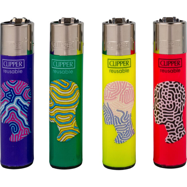 Clipper Set of 4 Clipper Lighters In My Mind