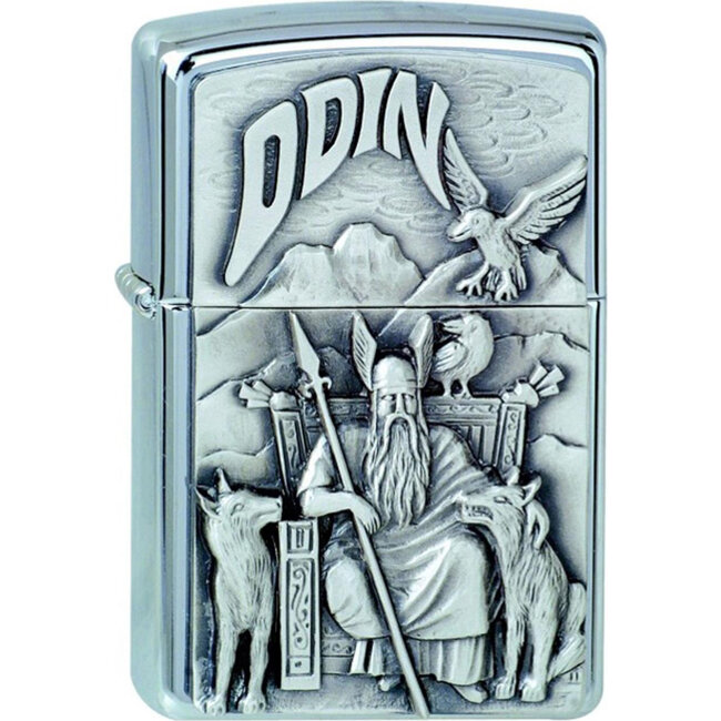 Lighter Zippo Viking Odin