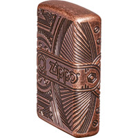 Lighter Zippo Armor Case Gear Multi Cut