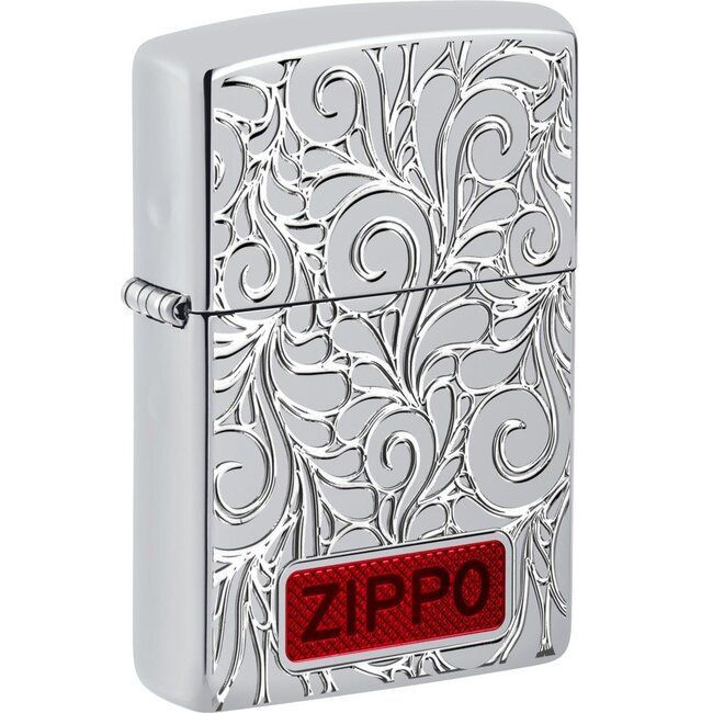 Zippo Lighter Zippo Armor Case Swirl Pattern