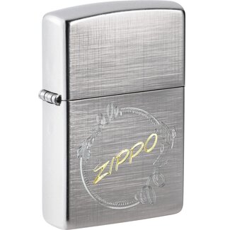 Zippo Aansteker Zippo Linen Weave Logo