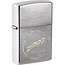 Lighter Zippo Linen Weave Logo